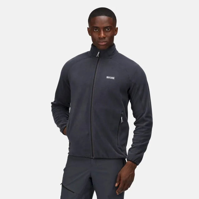 Regatta Men's Hadfield Full Zip Fleece India Grey