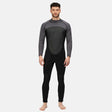 Men's Full Wetsuit Black Dark Grey
