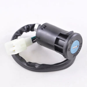 Universal Ignition Key Switch - 2-Position | RMS110-102174 | 4-Wire with Connector