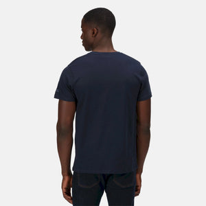 Men's Cline VI Cotton T-Shirt - Navy