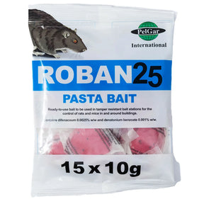 Roban Mouse Poison Pasta Bait Blue Rodenticide 150g | Highly Palatable, Effective Rodent Control