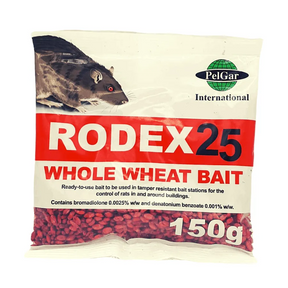 Rodex 25 Whole Wheat Bait 150g