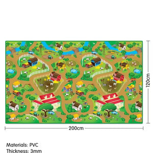 Rollmatz Farm Design Floor Mat | 200 x 120cm Durable Play Mat