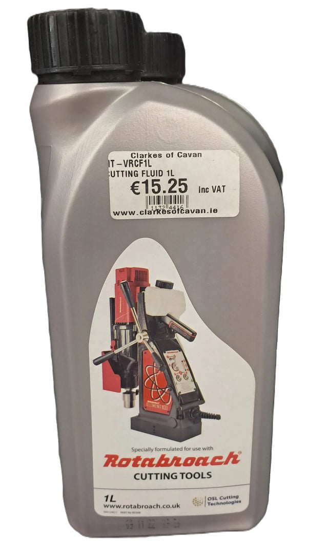 Rotabroach Cutting Fluid - 1L Lubricant for Magnetic Drills & Cutting Tools
