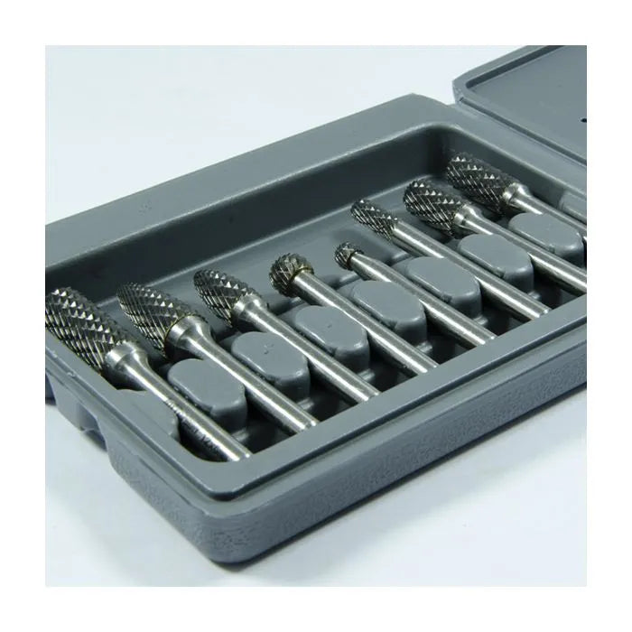 8 Piece TCT Rotary Burrs