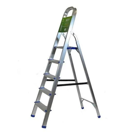 Moy 5-Step Aluminium Stepladder 150kg Lightweight Ladder