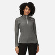 Regatta Women's Montes Lightweight Half-Zip Fleece Dark Light Steel