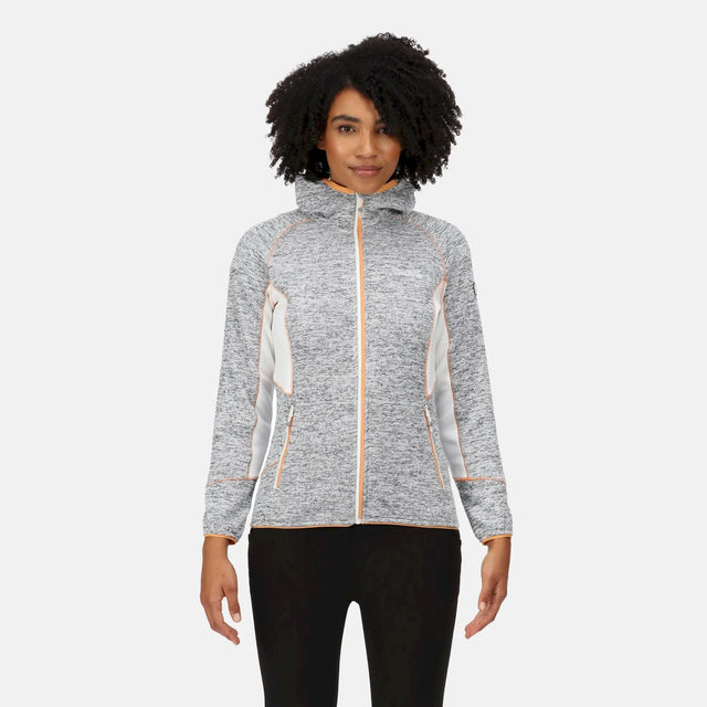 Regatta Women's Walbury III Full Zip Fleece White