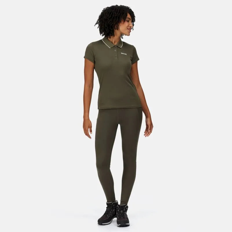 Regatta Women's Maverick V Active Polo Shirt Grapeleaf