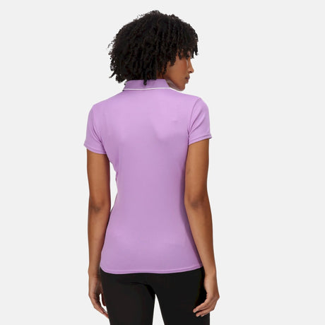 Regatta Women's Maverick V Active Polo Shirt Light Amethys 