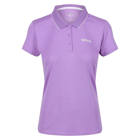 Regatta Women's Maverick V Active Polo Shirt Light Amethys 