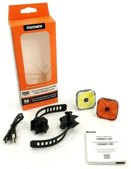 RAVEMEN LS01 FR/Rear Light Set