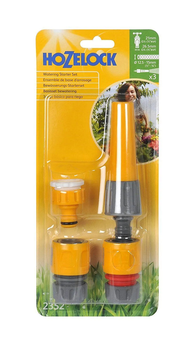 Hozelock Nozzle & Fittings Starter Set