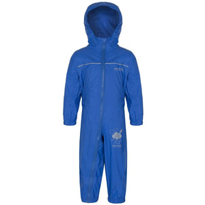 Regatta Kids' Puddle IV Breathable Waterproof Puddle Suit Oxford Blue