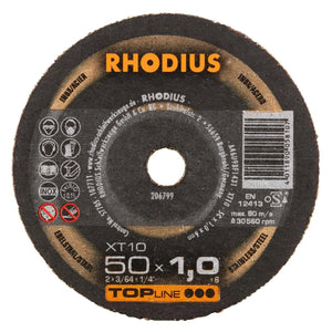 Rhodius XT10 Cutting Disc 50mm x 1.0mm