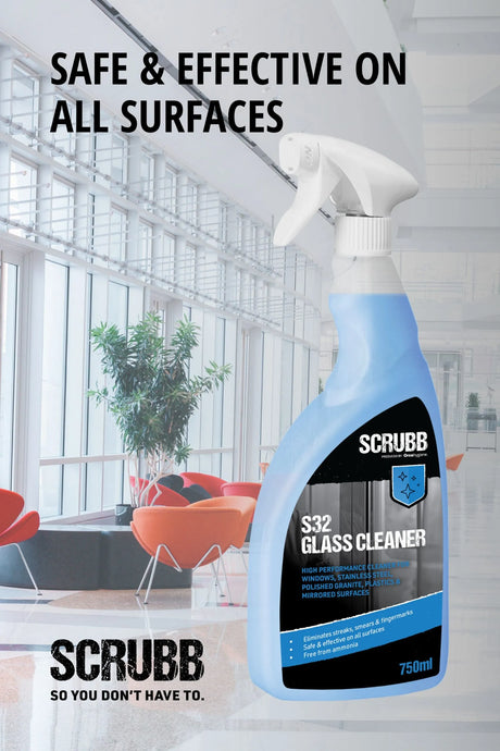 SCRUBB Glass Cleaner 750ml