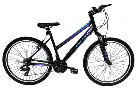 BENTINI Safari Ladies 14" Frame 26" Wheel Hybrid Bike - 21-Speed, Shimano Gears, Alloy Frame, Zoom Suspension