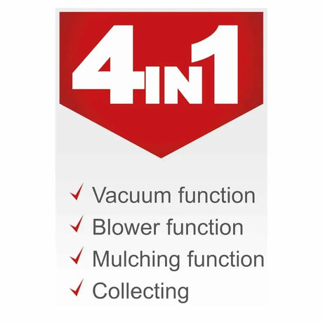 Scheppach 4-in-1 Petrol Leaf Blower Vac and Blower | LBH2600P | 25.4cc