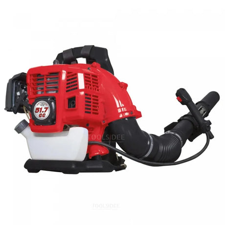 Scheppach 51.7cc Backpack Petrol Leaf Blower | 295km/h Air Speed, Anti-Vibration LB5200BP