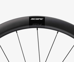 Scope S4 All-Rounder Carbon Tubeless Disc Brake Wheelset - 700c, 45mm, Shimano/SRAM