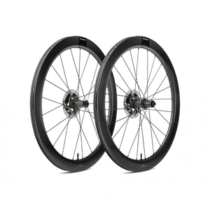 Scope S5 Disc Carbon Road Wheelset - 55mm Aero, Tubeless, 1723g, Shimano/SRAM Compatible