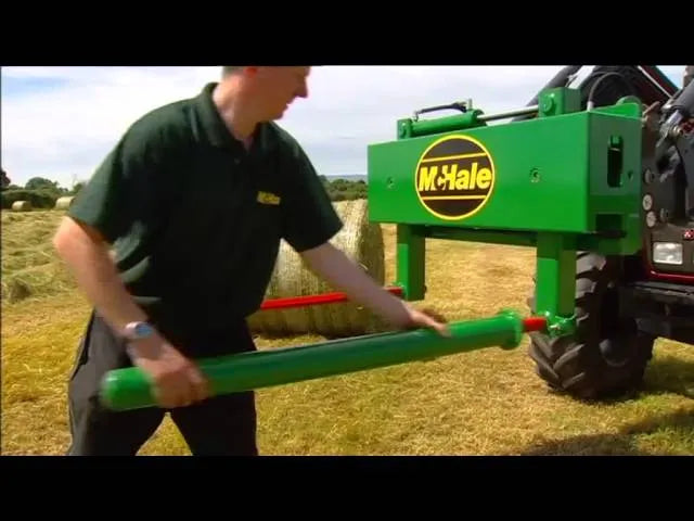 McHale 691 Round Bale Handler