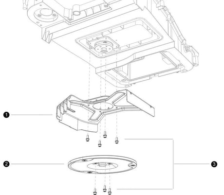 Segway Navimow Blade Cutting Disc for H Series Robotic Mowers
