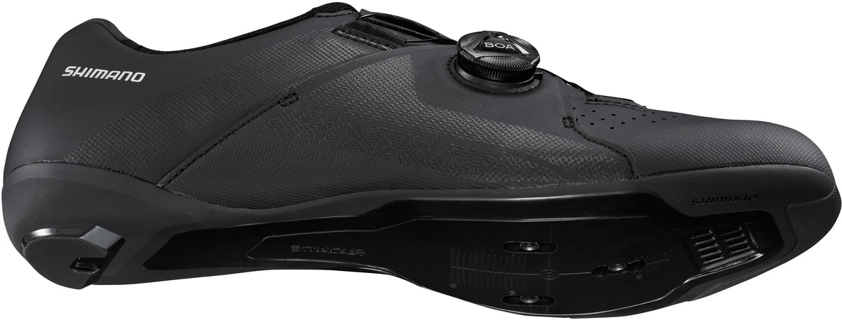 Shimano RC3 (RC300) Road Cycling Shoes | Black | BOA Closure | Size 37