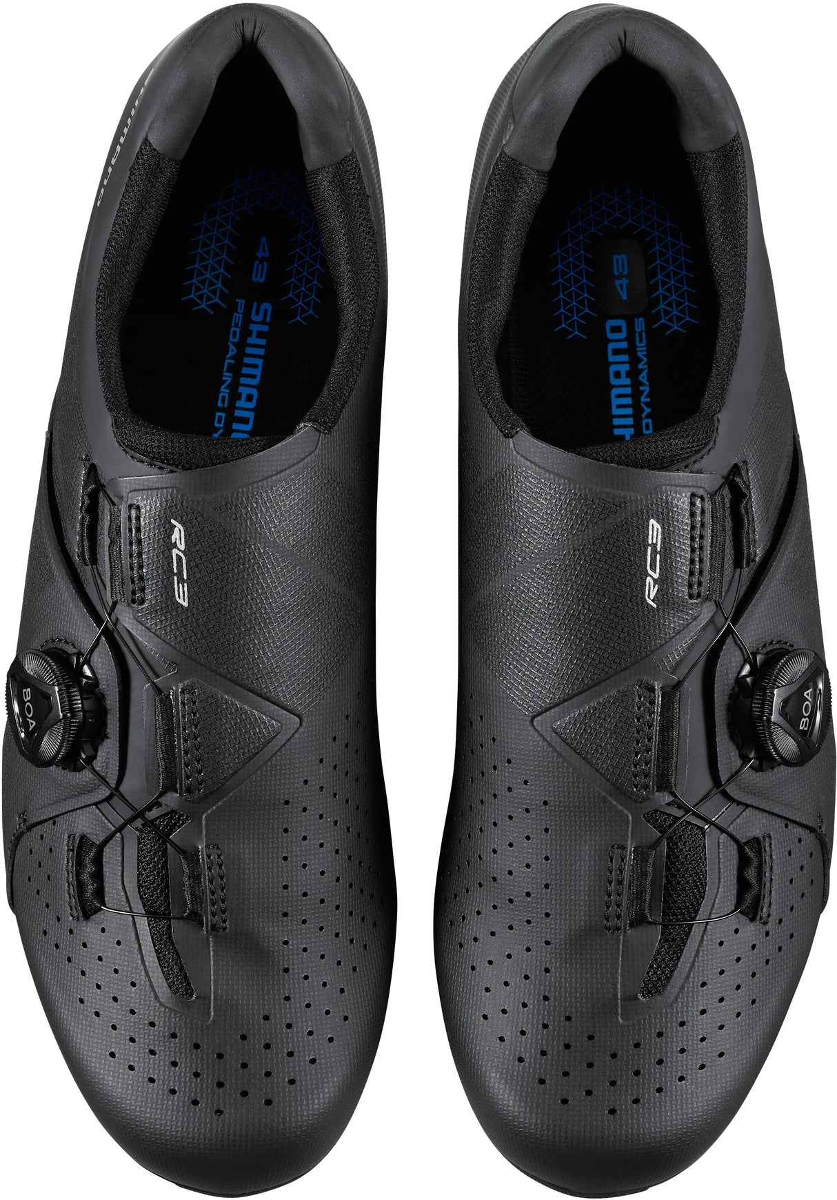 Shimano RC3 (RC300) Road Cycling Shoes | Black | BOA Closure | Size 37