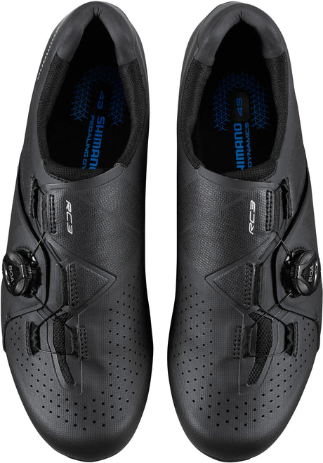Shimano RC3 (RC300) Road Cycling Shoes | Black | BOA Closure | Size 37