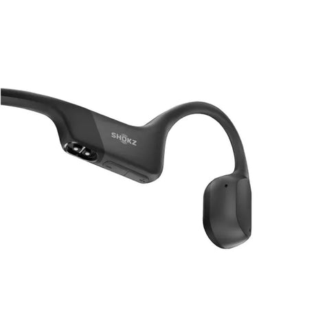 Shokz OpenRun Mini Bone Conduction Headphones Mini "C" - Black | Waterproof, 8-Hour Battery