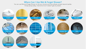 Wet & Forget Shower