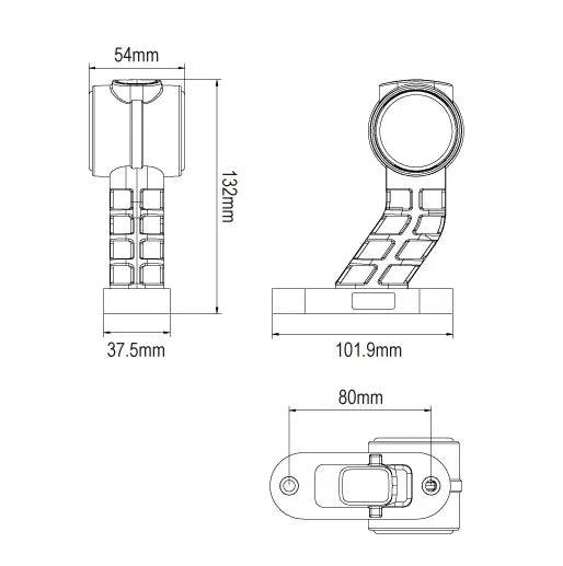 247 LED Side Marker Lamp - Left