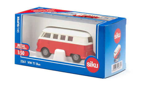 Siku 1:50 VW T1 Bus | Die-Cast Metal Model | Classic Volkswagen Minibus