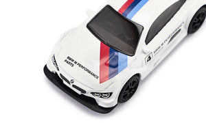 Siku 1:87 BMW M4 Racing - Diecast Motorsport Model with Rear Spoiler
