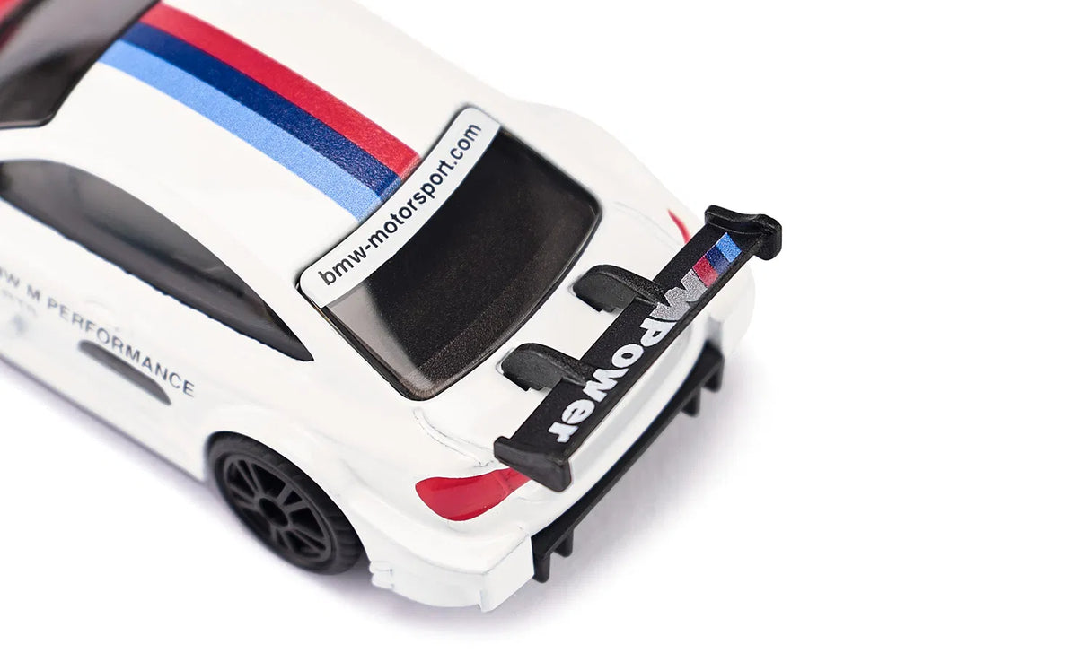 Siku 1:87 BMW M4 Racing - Diecast Motorsport Model with Rear Spoiler