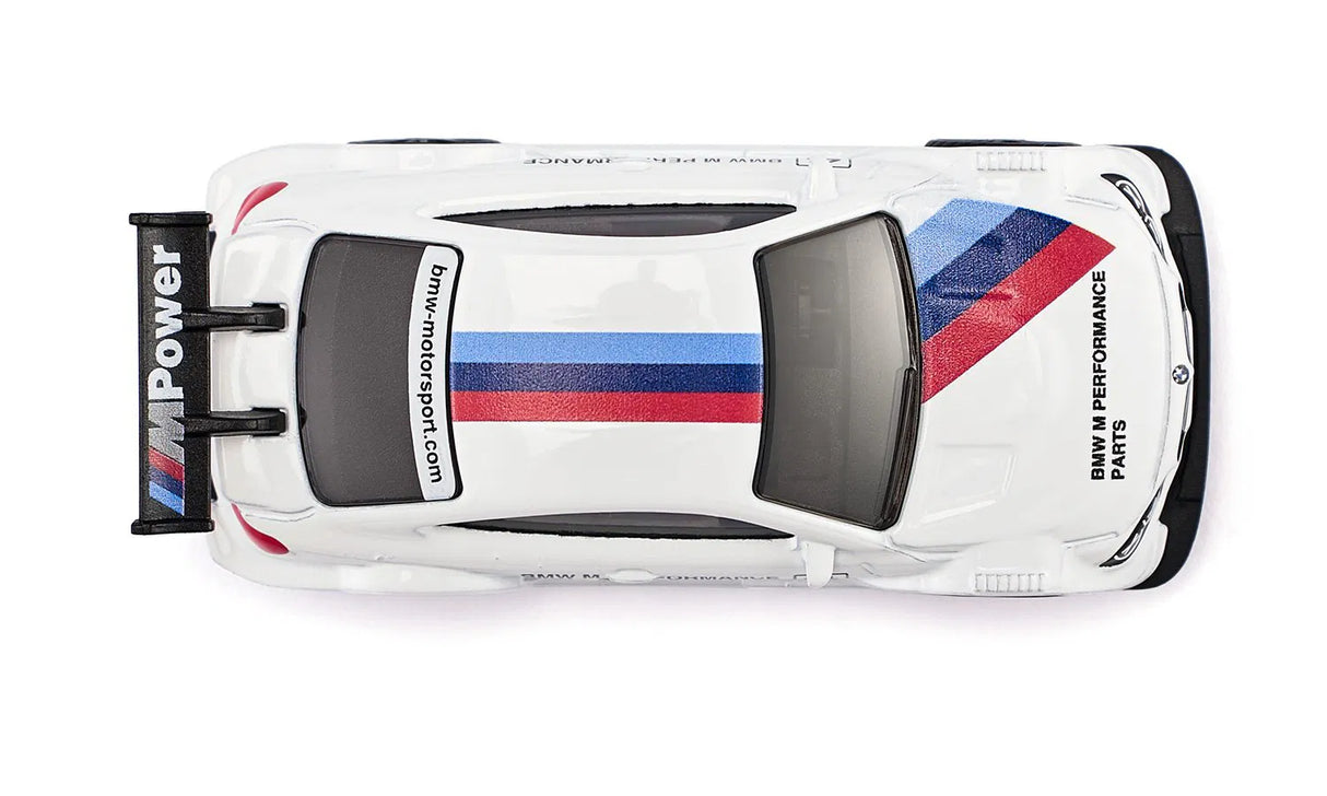 Siku 1:87 BMW M4 Racing - Diecast Motorsport Model with Rear Spoiler