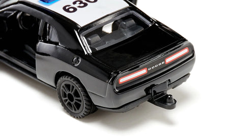 Siku 1:87 Dodge Challenger SRT County Sheriff - Diecast US Police Car with Opening Doors