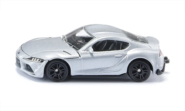 Siku 1:87 Toyota GR Supra - Diecast Sports Car with Detailed Engine and Sport Styling