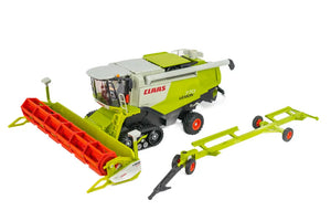 Siku Claas Lexion 770 on Tracks with Transport Trailer