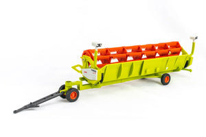 Siku Claas Lexion 770 on Tracks with Transport Trailer
