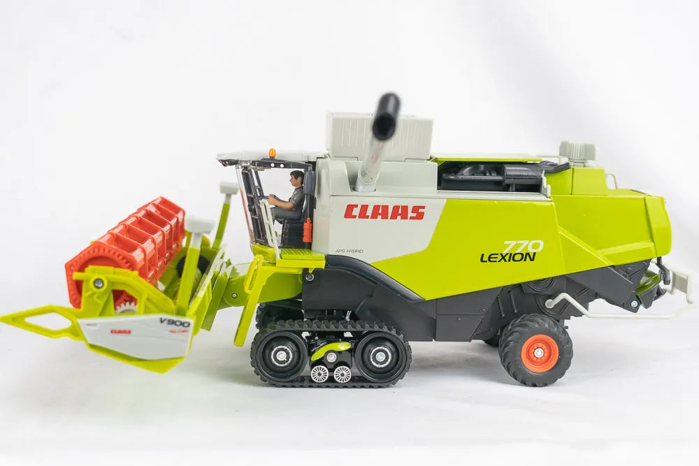 Siku Claas Lexion 770 on Tracks with Transport Trailer