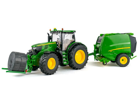 Siku John Deere 6175R Tractor with Baler