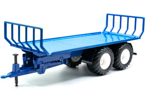 Siku New Holland T7.315 with round bale trailer
