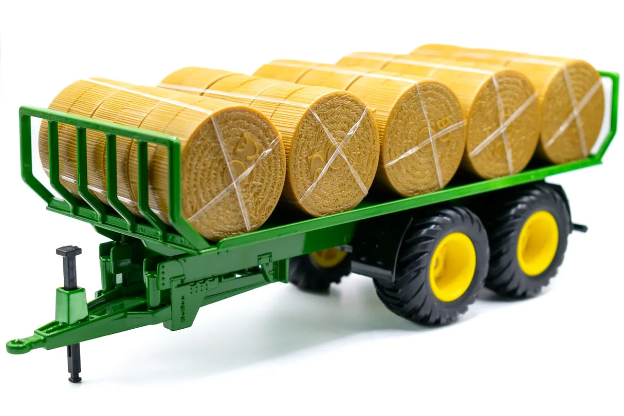 Siku Round Bale Trailer with 20 Bales