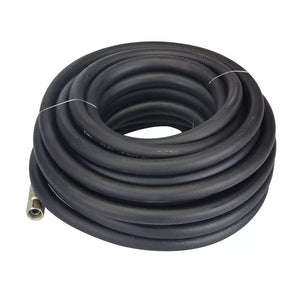 Silverline Air Line Rubber Hose 10m with 1/4 ends