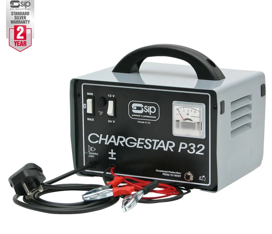 Sip Professional Chargestar P32 Battery Charger 12/24v