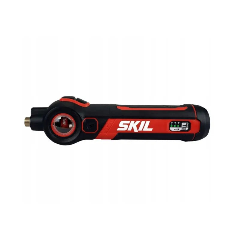 SKIL 4V SD1E2714GA Cordless Swivel Head Screwdriver - USB-C Charger, Case, and 28 Accessories
