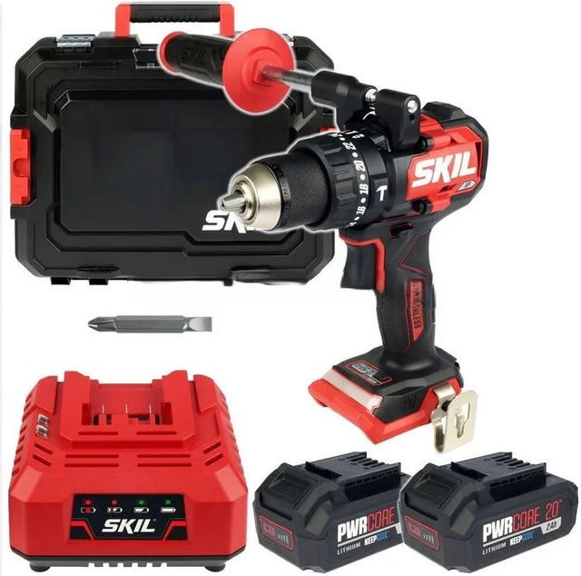 Skil CD1E3085HC SKIL 3085 Brushless Cordless Drill | 20V Max Professional Power Tool - 5 Year Warranty