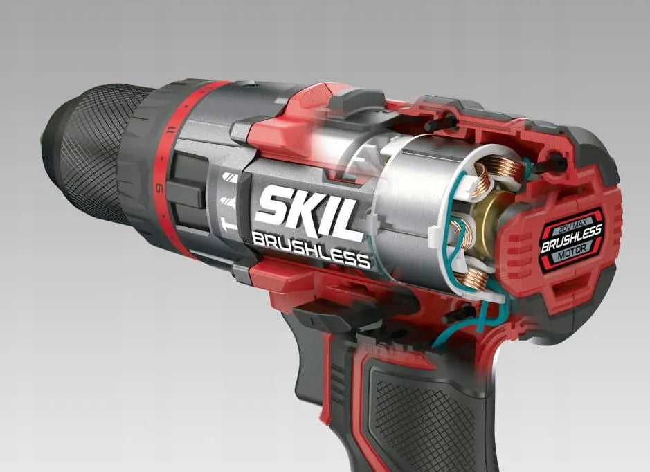 Skil DD1E3080HC SKIL 3080 Brushless Cordless Drill | High-Performance 20V Max Power Tool - 5 Year Warranty